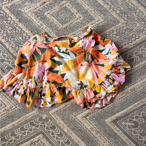 Floral Ruffled skirt - Picture 4 of 4